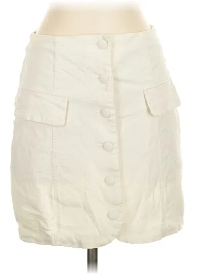 Pre-owned Alya Casual Skirt In White