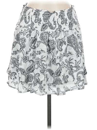Pre-owned Alya Casual Skirt In White