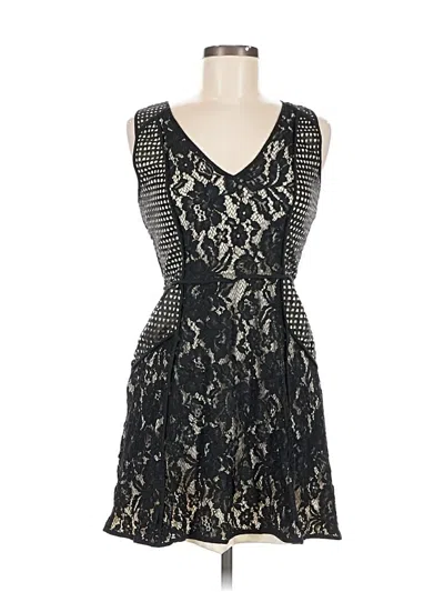 Pre-owned Alya Cocktail Dress In Black