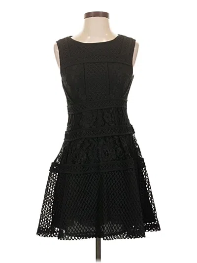 Pre-owned Alya Cocktail Dress In Black