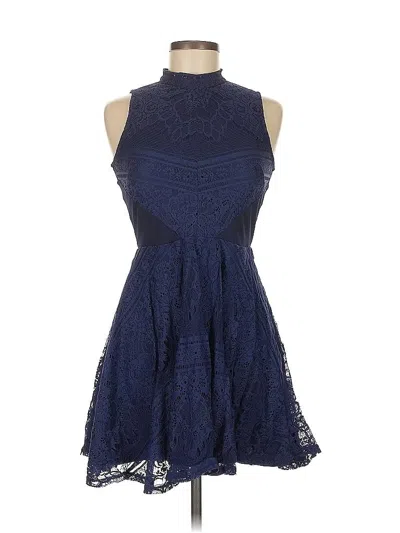 Pre-owned Alya Cocktail Dress In Blue