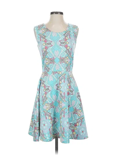 Pre-owned Alya Cocktail Dress In Blue