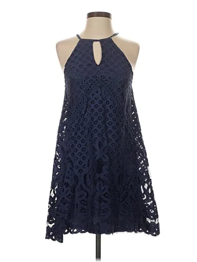 Pre-owned Alya Cocktail Dress In Blue