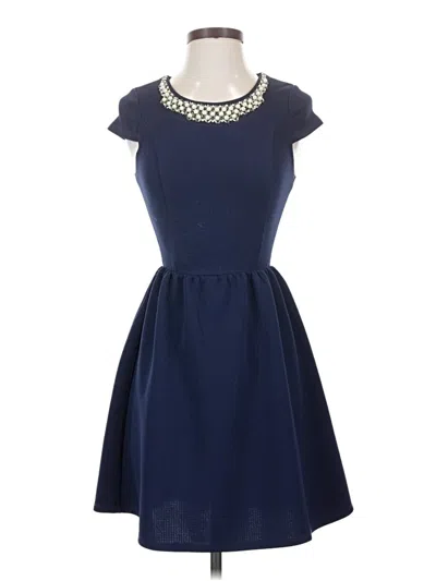 Pre-owned Alya Cocktail Dress In Blue