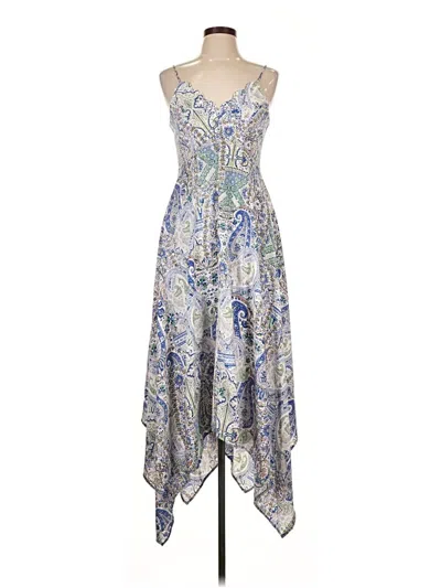 Pre-owned Alya Cocktail Dress In Blue