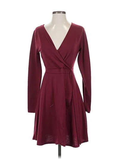 Pre-owned Alya Cocktail Dress In Burgundy