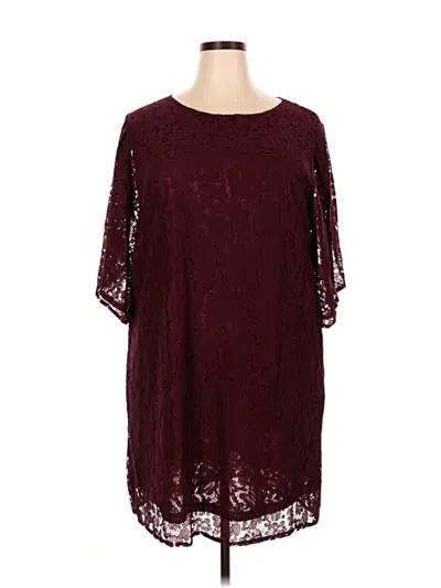 Pre-owned Alya Cocktail Dress In Burgundy