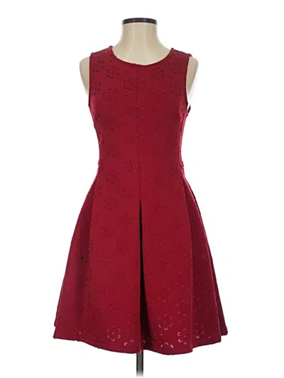 Pre-owned Alya Cocktail Dress In Burgundy