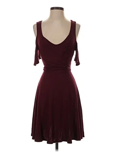 Pre-owned Alya Cocktail Dress In Burgundy