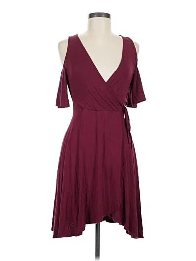Pre-owned Alya Cocktail Dress In Burgundy