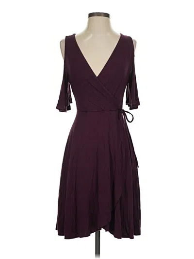 Pre-owned Alya Cocktail Dress In Burgundy