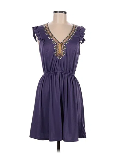 Pre-owned Alya Cocktail Dress In Purple