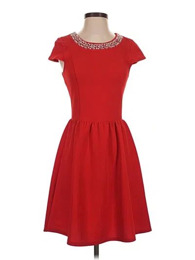 Pre-owned Alya Cocktail Dress In Red