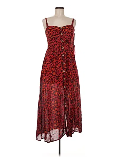 Pre-owned Alya Cocktail Dress In Red