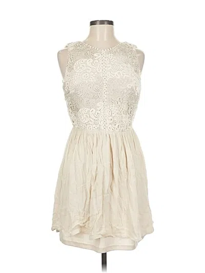 Pre-owned Alya Cocktail Dress In White