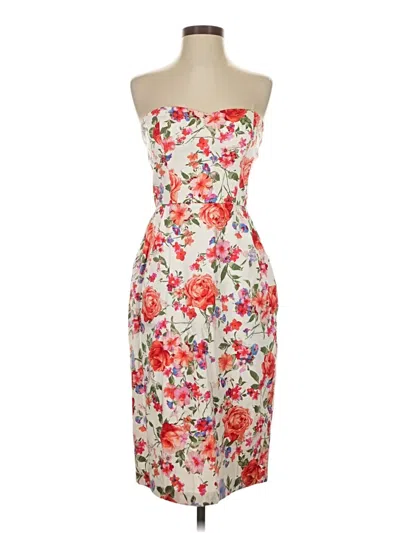 Pre-owned Alya Cocktail Dress In White