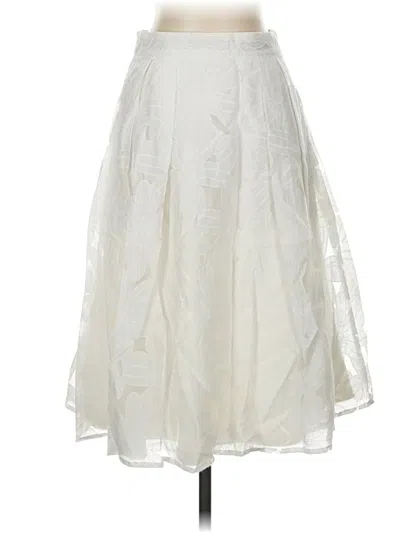Pre-owned Alya Formal Skirt In White