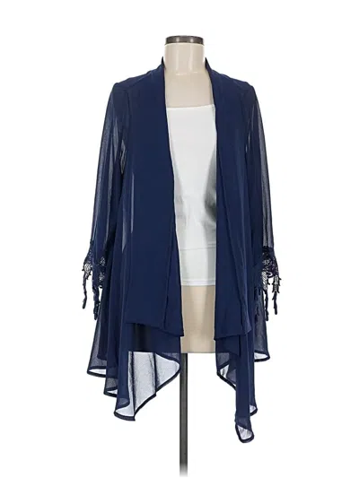 Pre-owned Alya Kimono In Blue