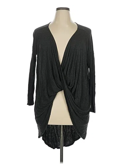 Pre-owned Alya Kimono In Gray