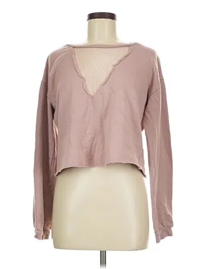 Pre-owned Alya Long Sleeve T-shirt In Pink