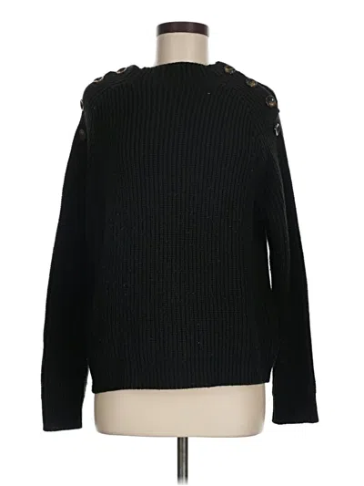 Pre-owned Alya Pullover Sweater In Black