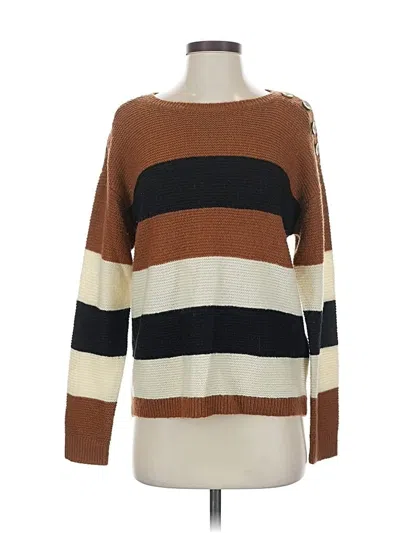 Pre-owned Alya Pullover Sweater In Brown