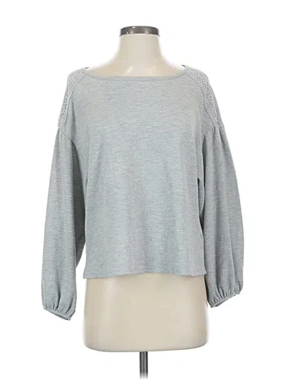 Pre-owned Alya Pullover Sweater In Gray