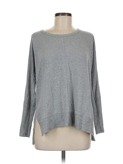 Pre-owned Alya Pullover Sweater In Gray