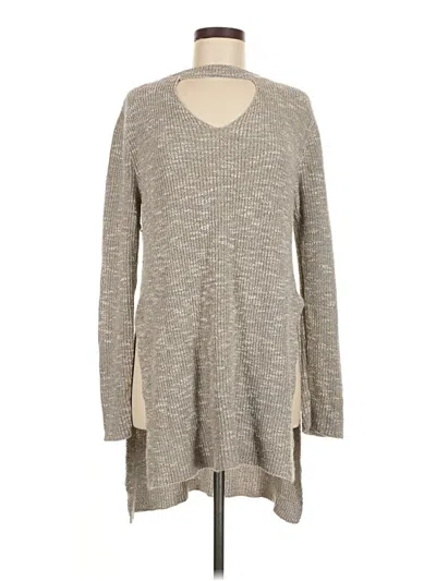 Pre-owned Alya Pullover Sweater In Gray