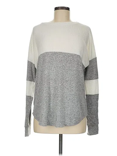 Pre-owned Alya Pullover Sweater In Gray