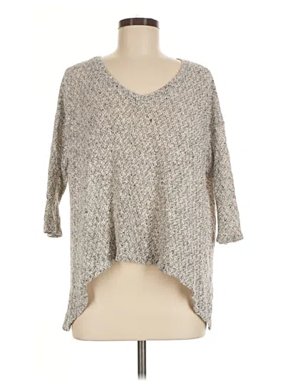 Pre-owned Alya Pullover Sweater In Gray