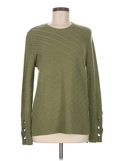 Pre-owned Alya Pullover Sweater In Green