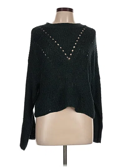 Pre-owned Alya Pullover Sweater In Green
