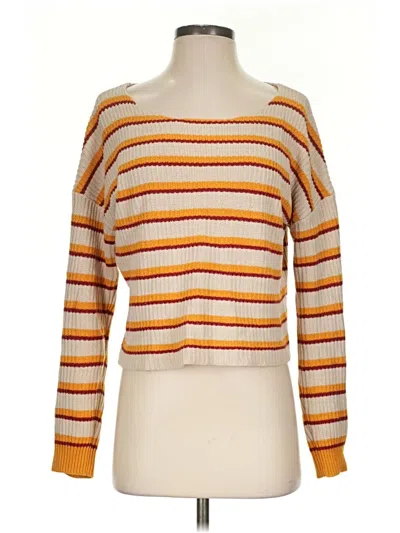 Pre-owned Alya Pullover Sweater In Orange