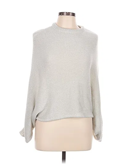 Pre-owned Alya Pullover Sweater In Silver