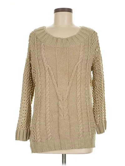 Pre-owned Alya Pullover Sweater In Tan