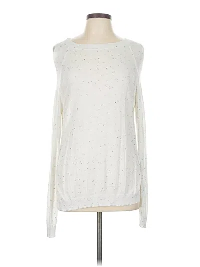 Pre-owned Alya Pullover Sweater In White