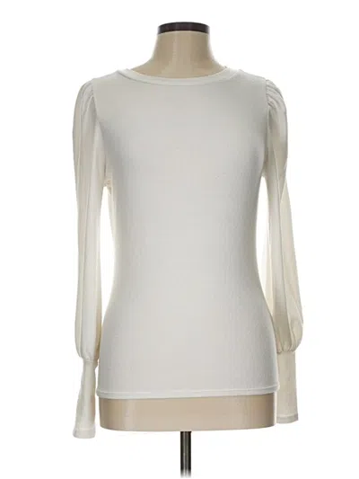 Pre-owned Alya Pullover Sweater In White