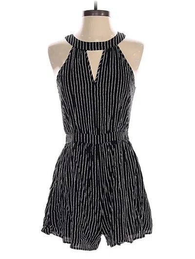 Pre-owned Alya Romper In Black