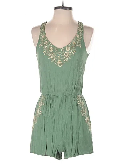 Pre-owned Alya Romper In Green