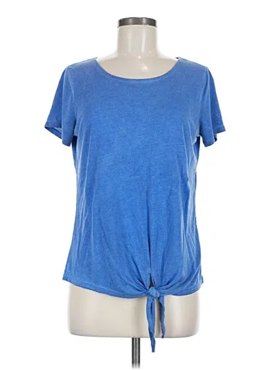 Pre-owned Alya Short Sleeve T-shirt In Blue