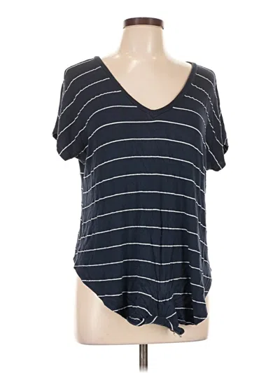 Pre-owned Alya Short Sleeve T-shirt In Blue
