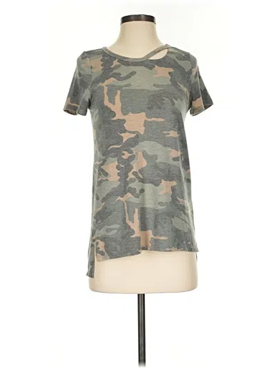 Pre-owned Alya Short Sleeve T-shirt In Gray