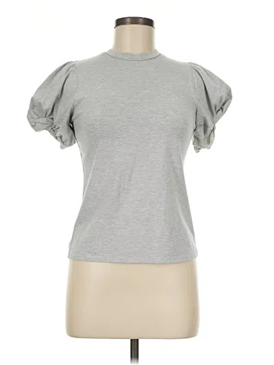 Pre-owned Alya Short Sleeve Turtleneck In Gray