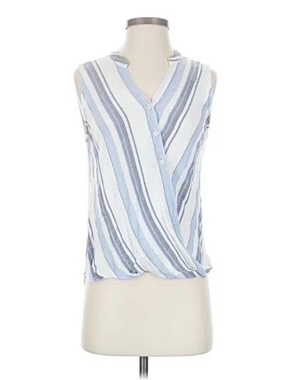Pre-owned Alya Sleeveless Blouse In Blue