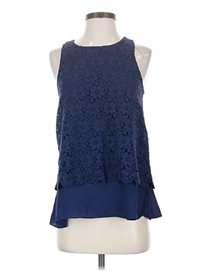 Pre-owned Alya Sleeveless Blouse In Blue