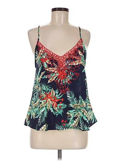 Pre-owned Alya Sleeveless Blouse In Blue