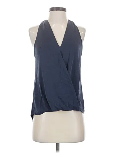 Pre-owned Alya Sleeveless Blouse In Blue