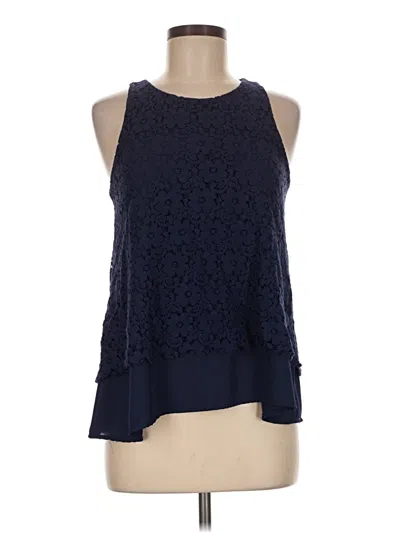 Pre-owned Alya Sleeveless Blouse In Blue
