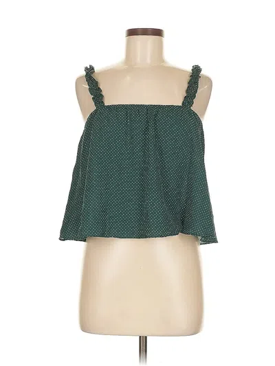 Pre-owned Alya Sleeveless Blouse In Green